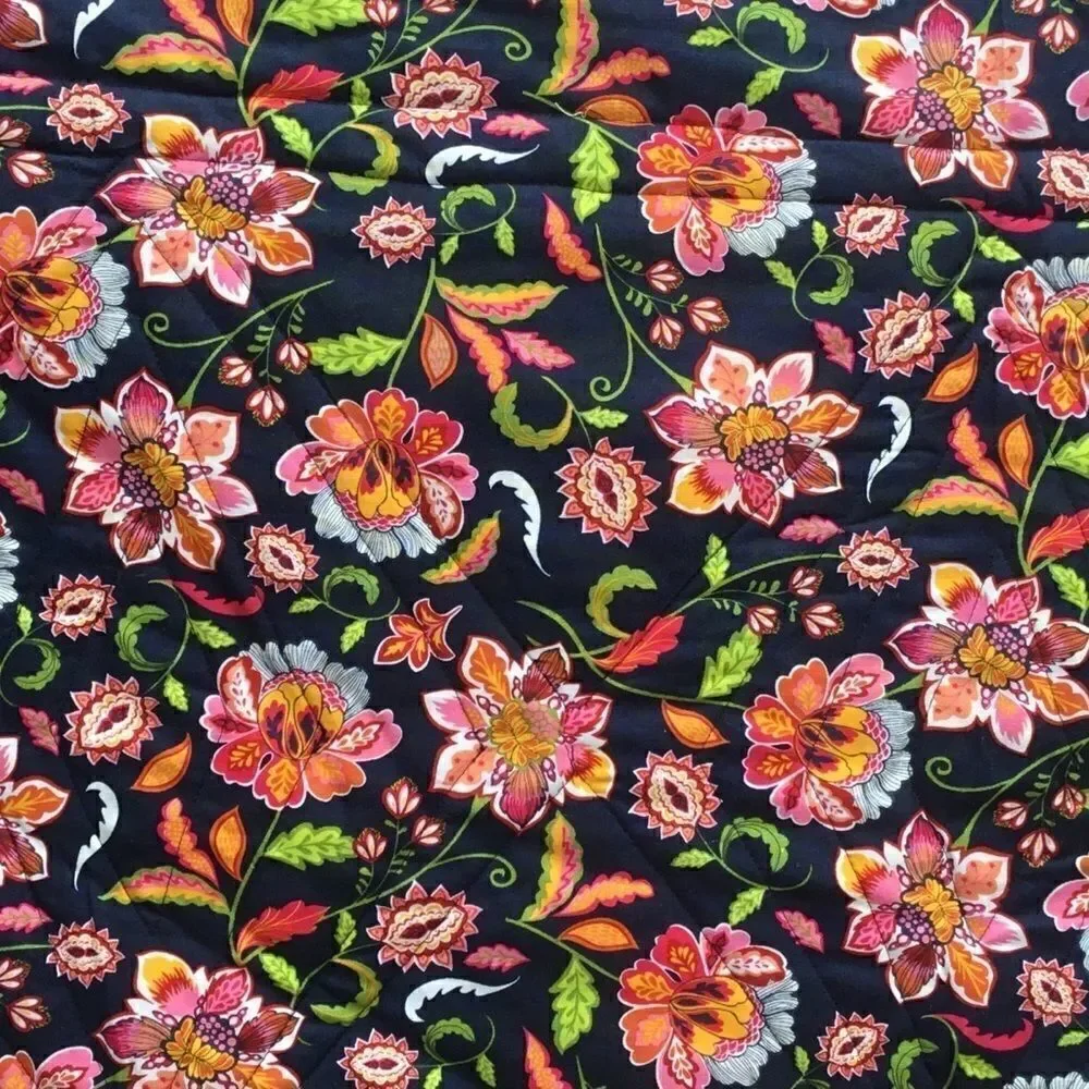 NWT HandCrafted Fall Color Quilt